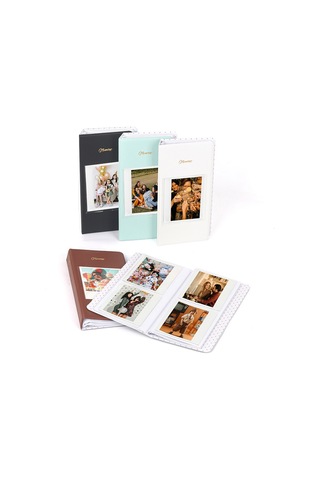 Sones 64 Parça 5 İnç Fotoğraf Saklama Albümü, Renk: Pembe