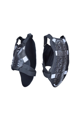 Hayalet Yarış Gh-hjy08 Motosiklet Zırh Yelek Göğüs Koruyucu Sürme Sert Kabuk Giysileri, Boyut: Xl Siyah