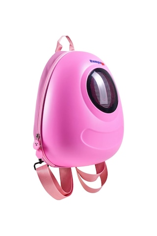 Zampago Big Eye Led Işıklı Çocuk Sırt Çantası Pembe Çok Renkli