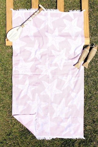 %100 Pamuk Desenli 90x160 Cm Plaj Havlusu