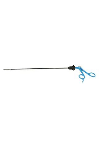 Barışhan Medikal Laparoskopik Reusable Delik Yuvası Pense 5 x 330 MM 40 MM Çene Mavi
