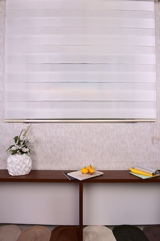 Krem Kendinden Desenli Etek Dilimsiz Ds 11714-v1 Zebra Stor Güneşlik Perde