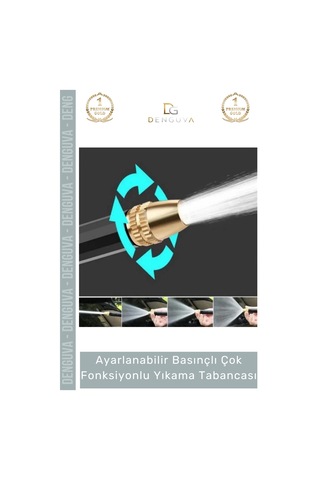 Yıkamatabancası Ayarlanabilir Basınçlı Ergonomik Bahçe Sulama Güçlü Çok Fonksiyonlu Araba Yıkama Ta