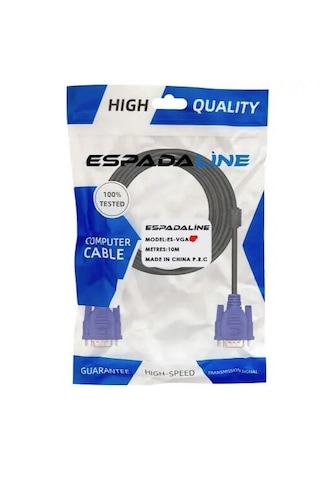 Espadaline Es-vga 20 15 Pin Filtreli 20 Metre Vga Kablosu