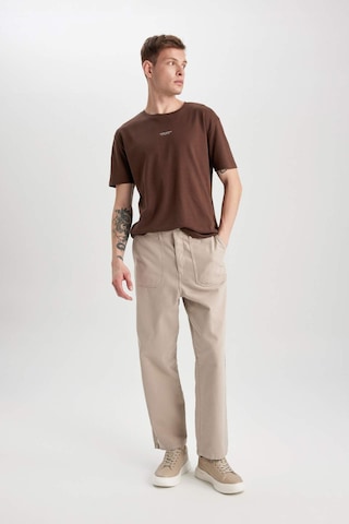 DeFacto Gabardin Pantolon Baggy Fit Bol Rahat Kesim Cepli Düz Paça B4762AX24SPGR302