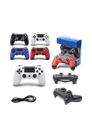 Qasul Ps4 Kablosuz Oyun Kolu Ps4 Wıreless Controller Ps4 Joystick