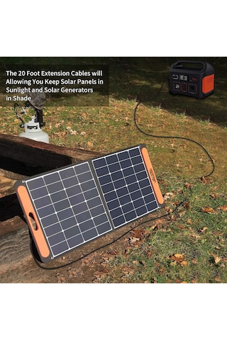 20ft Jackery Uzatma Kablosu 14awg 6m 8 Mm Dc Güç Fişi Jackery Solarsaga 100w/60w Güneş Paneli Ve Jackery Taşınabi