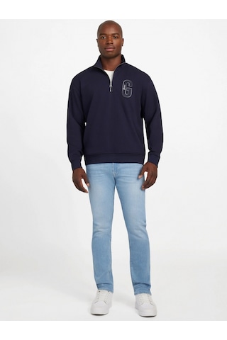 Guess Harris Erkek Lacivert Sweatshirt M5bq18k0552-g7v2 Lacivert