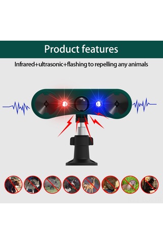 Xindoker Güneş Enerjili Kablosuz Dış Mekan Alarm Sistemi - Su Geçirmez Ve Hayvan Kovucu