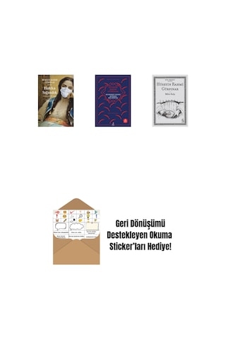 Hakka Sığındık + Kuyruklu Yıldız Altında Bir İzdivaç + Billur Kalp + Okuma Sticker'ları