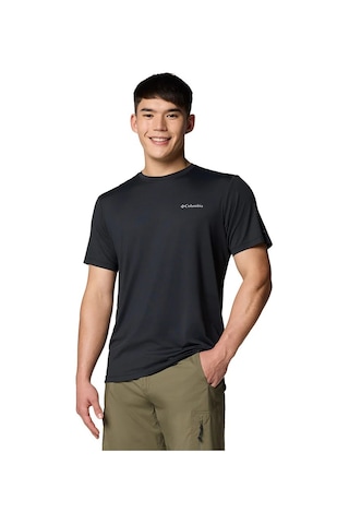 Columbia Ao1671 Tech Trail Utility Erkek T-shirt 2118571010 Siyah