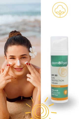 Dermo Point Kollajen İçerikli Koruyucu Güneş Kremi SPF30 50 ML