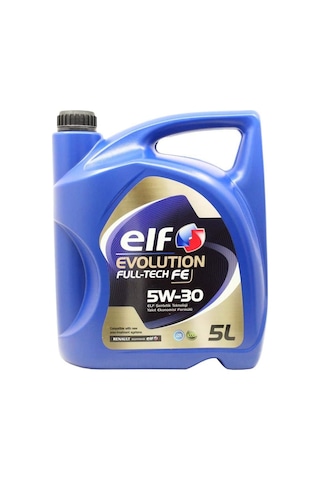 Elf Evol Full-Tech Fe 5W-30 Tam Sentetik Motor Yağı 5 L