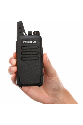 İfreqtech Ap-100 Pmr El Telsizi Tekli Set Şarjlı Uzun Menzil Telsiz
