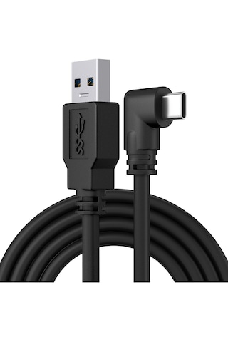 5m Usb 3.2 Gen1 Type-c Vr Link Kablo Meta Quest 2 & Quest Pro Uyumlu 5gbps Süper Hızlı Şarj