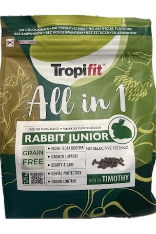 Tropifit All İn1 Yavru Tavşan Yemi 1750 G