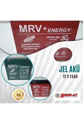 12 V 24 AH ELEKTRİKLİ BİSİKLET AKÜSÜ