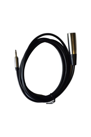 Xlr Erkek - 3.5mm Stereo Erkek Mikrofon Kablosu 2 Metre Ses Aktarım Kablosu