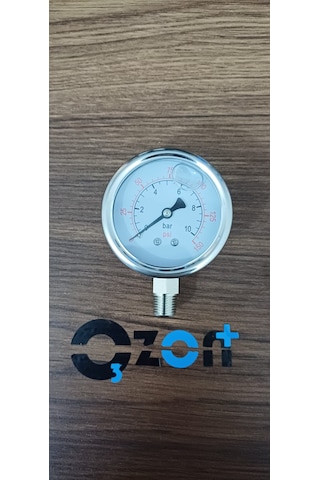 Ozon Plus Manometre 0-10 Basınç Ölçer - Basınç Göstergesi