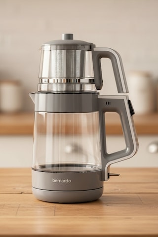 Bernardo Napoli 1.7 L Cam Demlikli Çay Makinesi