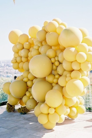 Beysüs Sarı Makaron Balon 20 Adet 12inç