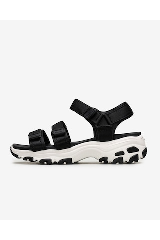Skechers D'lites - Fresh Catch Kadın Siyah Sandalet 31514 Blk Siyah