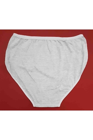 Tutku Kadın Elastan Bato Külot Paket Içeriği 3 Adet Beden 6 3xl Gri