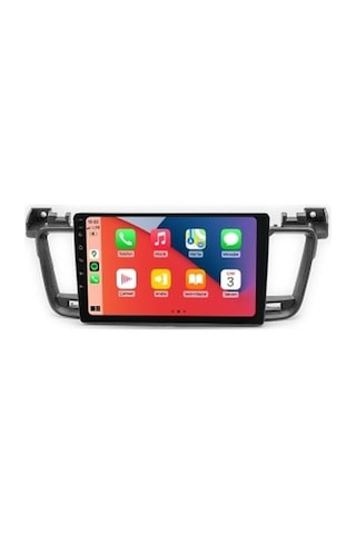 Aln Peugeot 508 2011-2017 4gb Ram 64gb Hafıza 8 Çekirdek Carplay Android Multimedya 9"