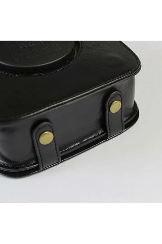 Cbtx Fuji Instax Square Sq20 Pu Deri Kamera Koruyucu Kapak - Siyah