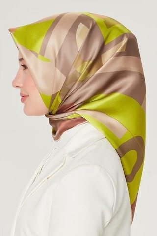 Armine İpek Eşarp Nostalji - 8526-25 Fıstık Twill Fıstık
