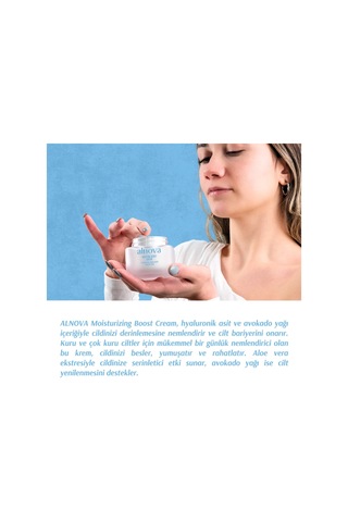 Hyaluronik Asit & Aloe Vera Içeren Nemlendirici Ve Yenileyici Yüz Kremi - Moisturizing Boost Cream