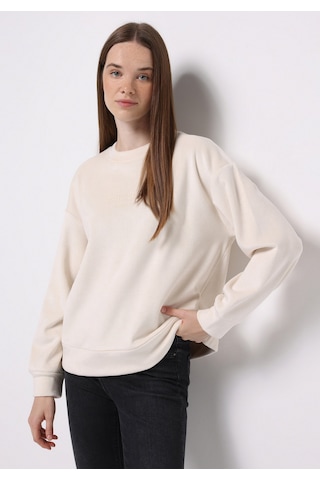 Colin's Colins Regular Fit Yuvarlak Yaka Sloganlı Kadın Ekru Sweatshirt Cl1076579 Q1.v2 Ecr Ekru