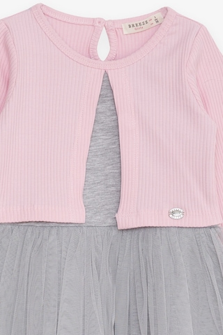 Breeze Kız Çocuk Uzun Kollu Elbise Tüllü 3-8 Yaş, Pembe