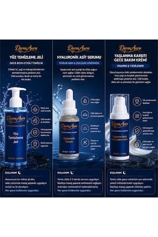 Dermaura Erkekler İçin Göz Çevresi Ve Yorgun Görünüm Karşıtı Set
