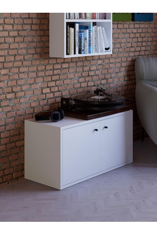 2 Kapaklı Çok Amaçlı Dolap, Kapaklı Beyaz Dolap, Komodin, Havlu Dolabı Beyaz