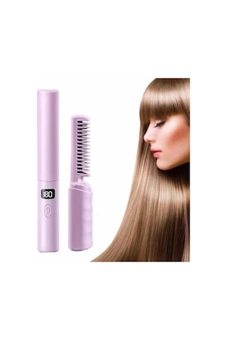 Suntek Saç Düzleştirici Elektrikli Sıcak Tarak Şarj