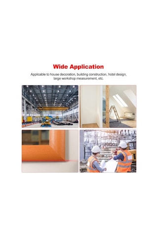 Pazly 30 Metre Hassas Lazerli Mesafe Ölçer - Şarj Edilebilir Sw-m30, 2 Referans Nokta, Siyah