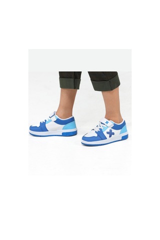 Casa Mavi Beyaz Erkek Çocuk Sneakers Mavi