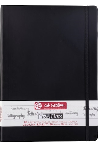 Talens Sketchbook Dots Noktalı Eskiz Defteri 80 G 21x30 CM N11.28