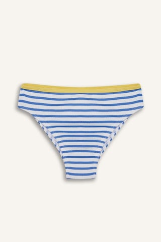 Defacto Kız Çocuk Çizgili Bikini Takımı E5131a825hsbe194 Mavi