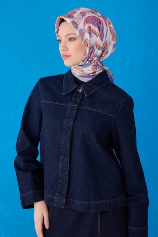 BELLİ Saf İpek Eşarp 4111d02 Twill İpek -35 Gri Gri