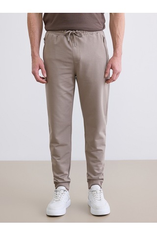 Lcwaıkıkı Classic Bej Standart Kalıp Erkek Jogger Eşofman Altı