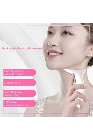 Dm Cbtxglobal Boyun Çene Redüktörü, Soğuk Terapi İle Yüz Ve Boyun Masaj Aleti Titreşimli