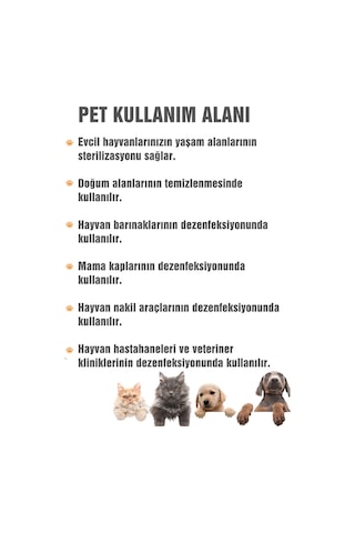 Bioxi® Veteriner ve Hayvan Dezenfektanı 5 LT /Hipokloröz asit