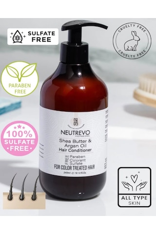 Neutrevo Professional No:5 Argan Serisi İpeksi Parlaklık Saç Bakım Kremi 540 Ml