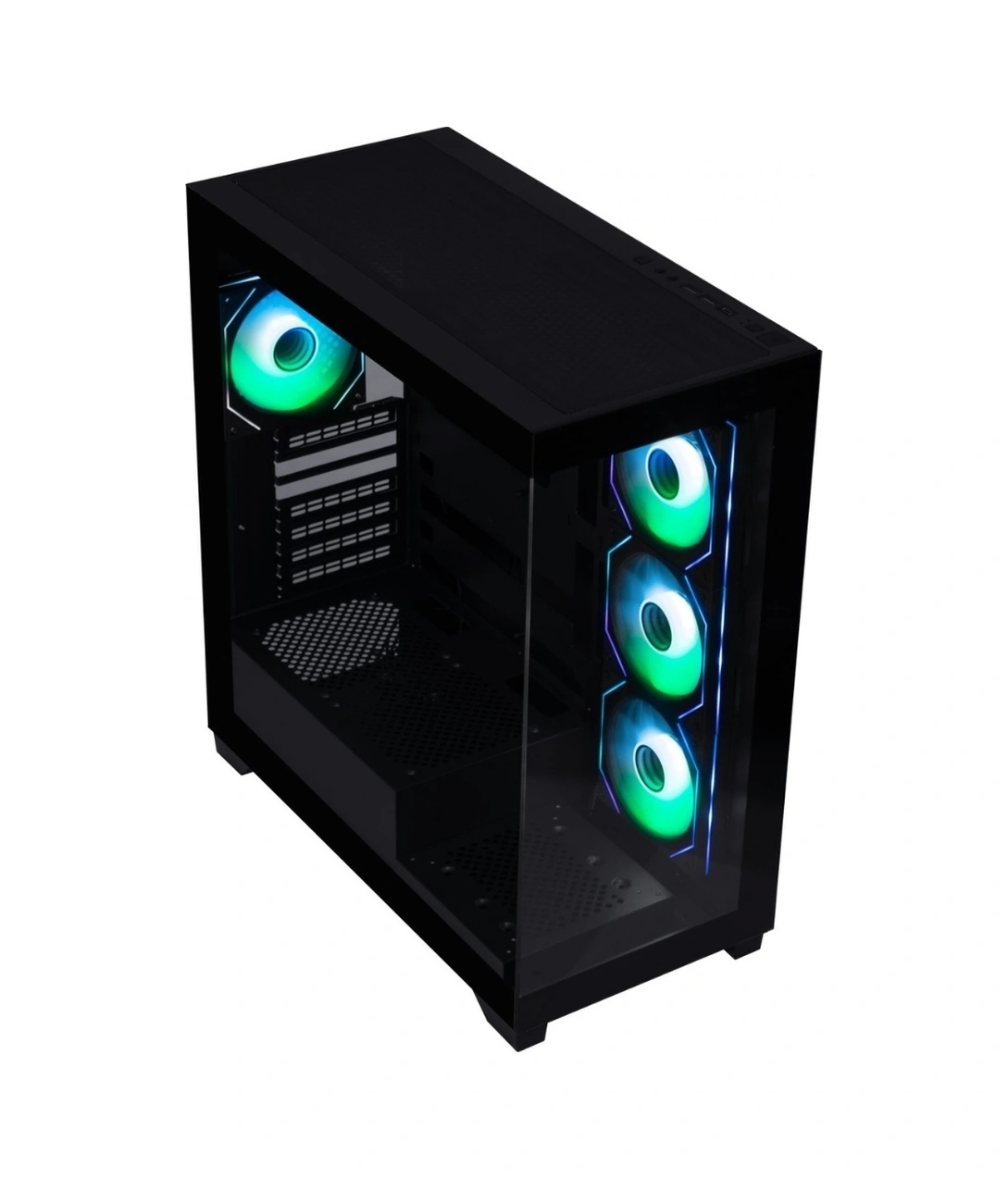 Bitfenix Ceto Premium Black 750w 80+ Bronze Psu 4x120mm Frgb Fan Akak0btf0033