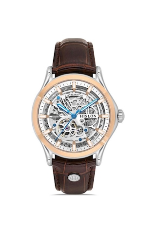 Hislon Sd201t-16kr Otomatik Erkek Kol Saati Rose Gold