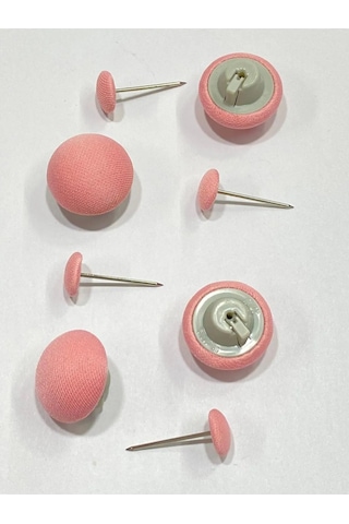 Yorgan Kılıfı Ve Çarşaf Tutucu Sabitleyici Yastık Nevresim Sabitleyici İğne/ 4 Lü Set - Pembe