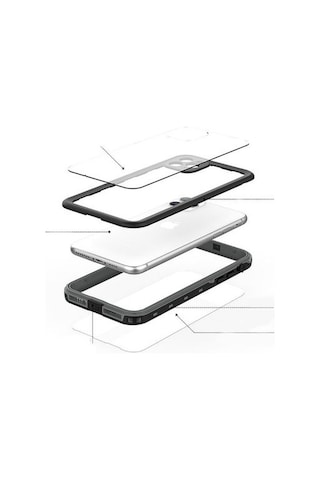 Apple Uyumlu iPhone 11 Pro Max Kılıf 1-1 Su Geçirmez Kılıf