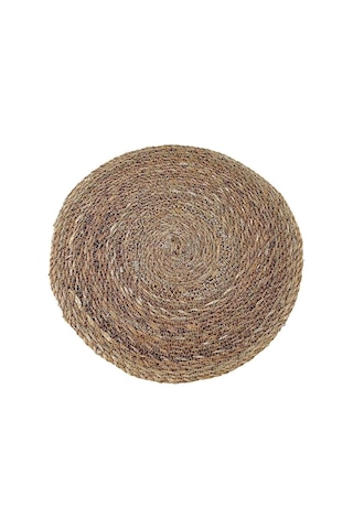 Yunusoğlu Home Hasır Amerikan Servisi Supla Örme Bambu Kahverengi